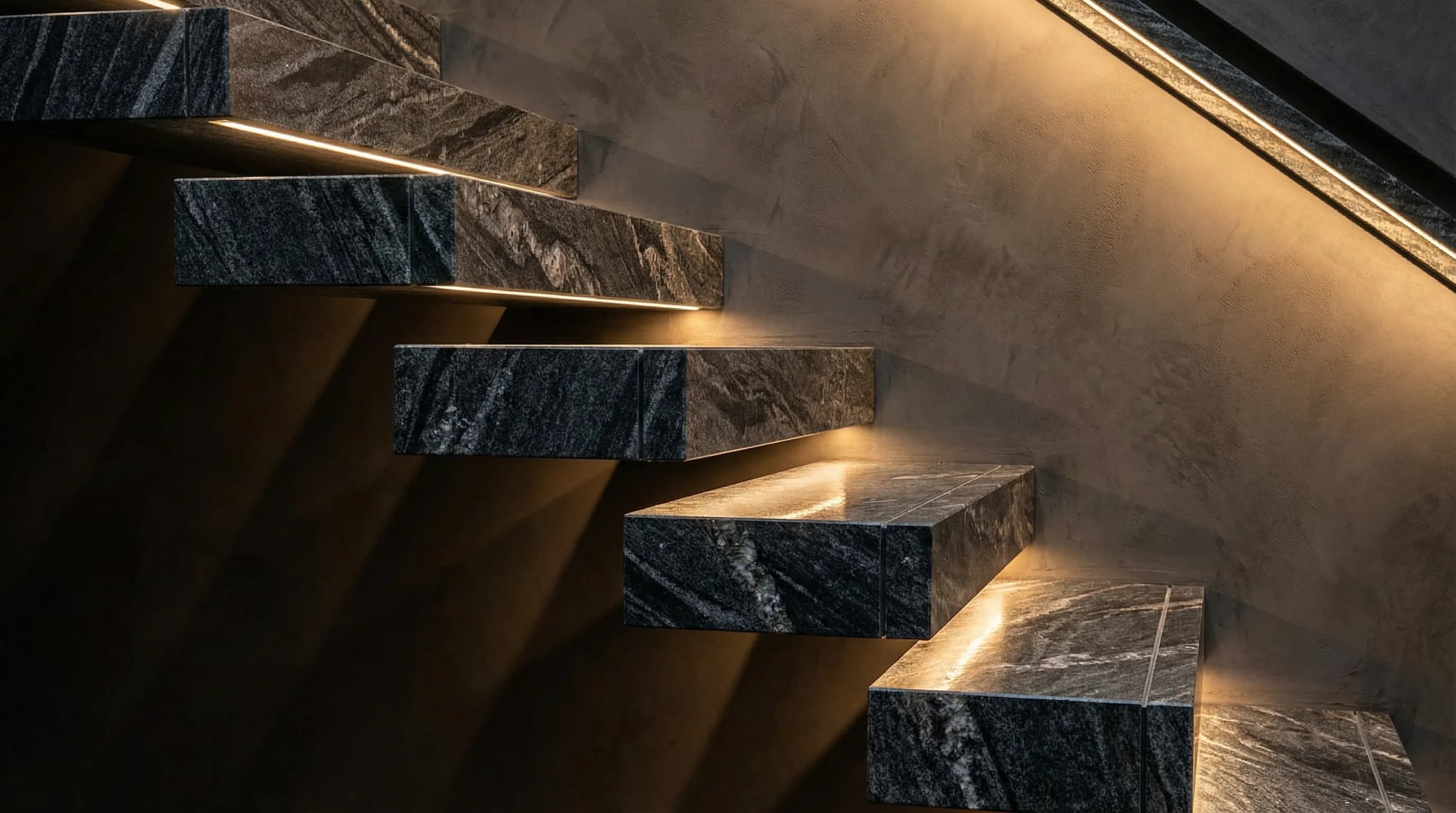 Luxury Granite Stairs